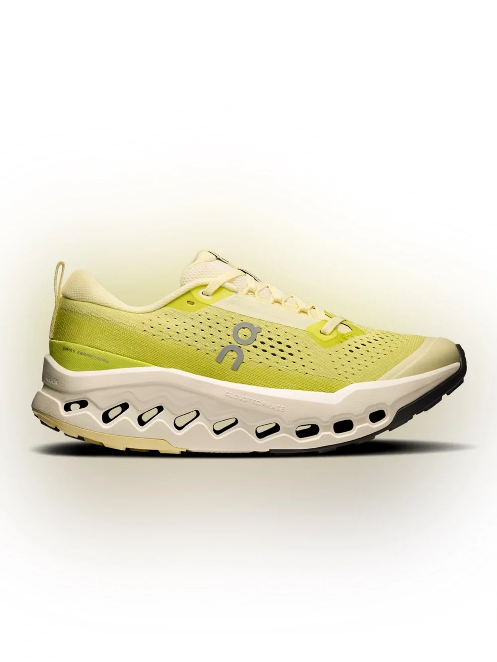 On Cloudsurfer Trail 2 in Ivory | Lime size 8 - Picture 1 of 8